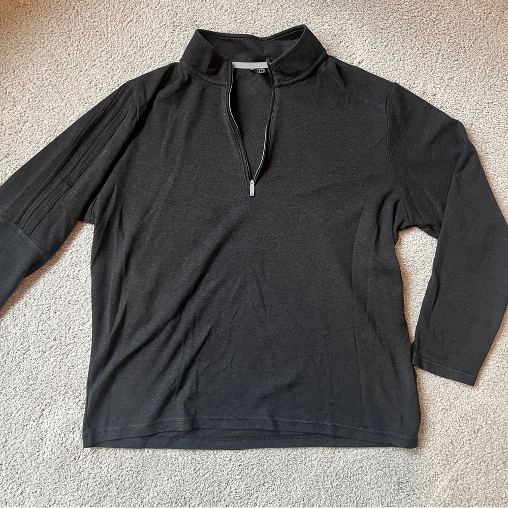 Adidas Primegreen Quarter Zip Pullover Sweater Casual UPF 50+
